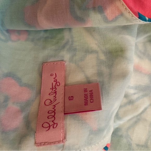 NWTs Lilly Pulitzer Delia Dress, size 6 - Picture 3 of 9